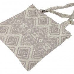 Cotton Peshtemal Bag in Kilim Pattern
