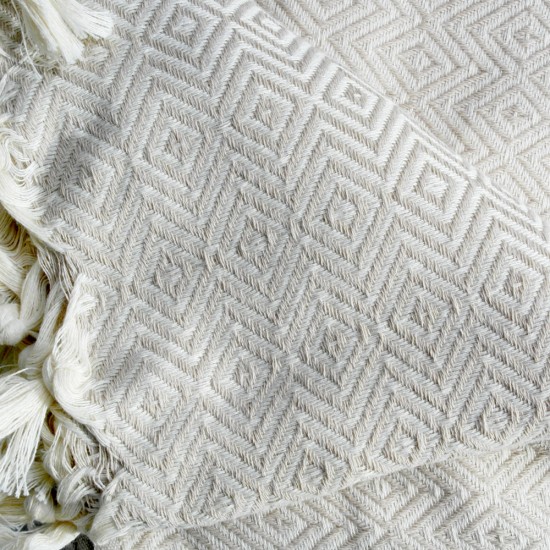 Soft Diamond Pattern Bed Cover