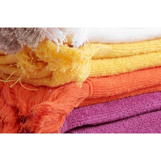 Solid Color Turkish Cotton Peshtemal Towel