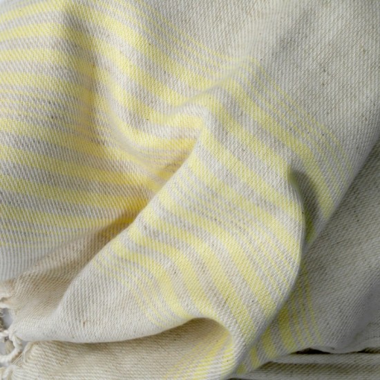 Natural Color Cotton Peshtemal Towel