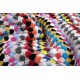 Colorful Dotted Pattern Super Soft Terry Bath Towel